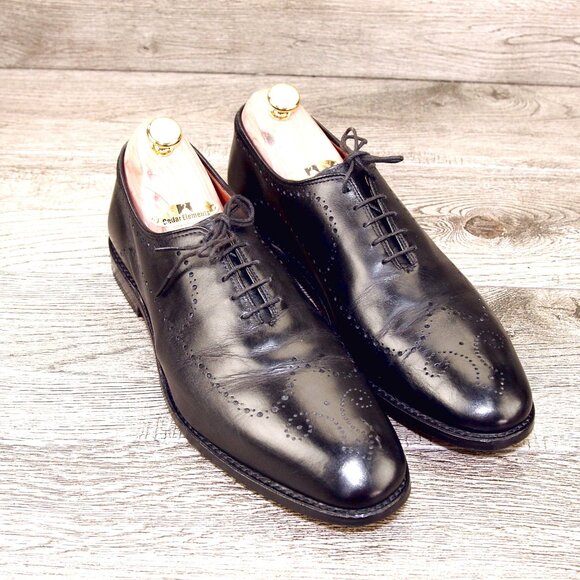 Allen Edmonds FAIRFAX Wholecut Oxford 10 D Black * add $15 new Trees